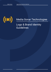 Media Sonar Technologies Logo & Brand Identity Guidelines